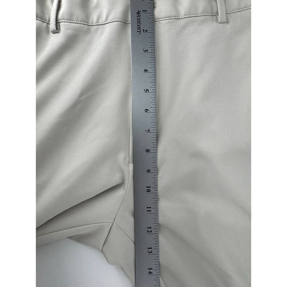 Greg Norman Golf Pants Men 36x32 Classic‎ Stretch Performance Beige Straight